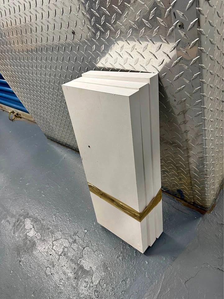 White Floating Wall Shelves - Set of 3