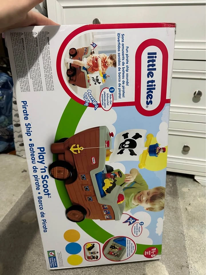 Little Tikes Play ‘n’ Scoot Pirate ship - photo 2