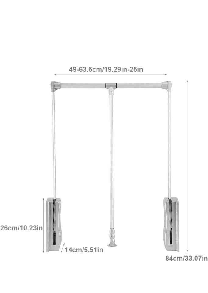 Adjustable Pull-Down Closet Rod - photo 4