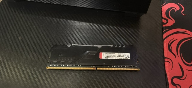 8GB DDR4 Ram Hyperx Fury RGB Single Stick 3200mhz CL16 - photo 2