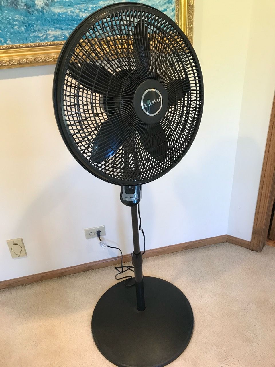 LASKO CYCLONE OSCILLATING PEDESTAL QUIET FAN