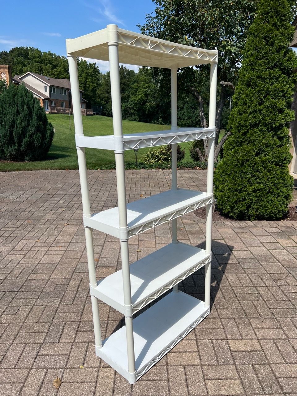 PLANO 5 SHELF DURABLE PLASTIC STORAGE UNIT - photo 2