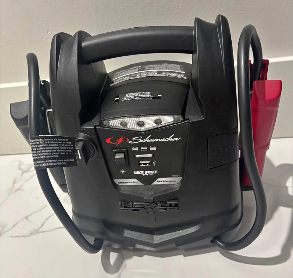Schumacher Jump Starter With Built in Compressor