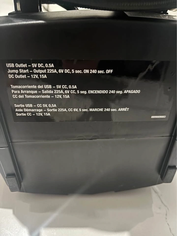 Schumacher Jump Starter With Built in Compressor - photo 4