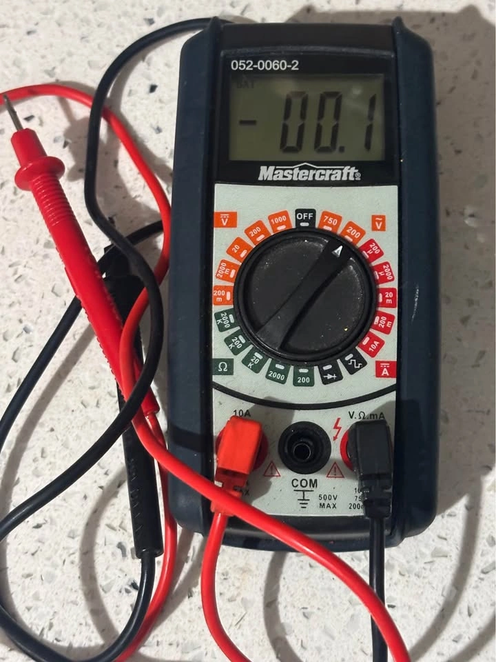 Mastercraft Multimeter - photo 2
