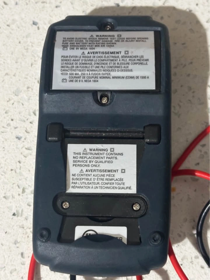 Mastercraft Multimeter - photo 3