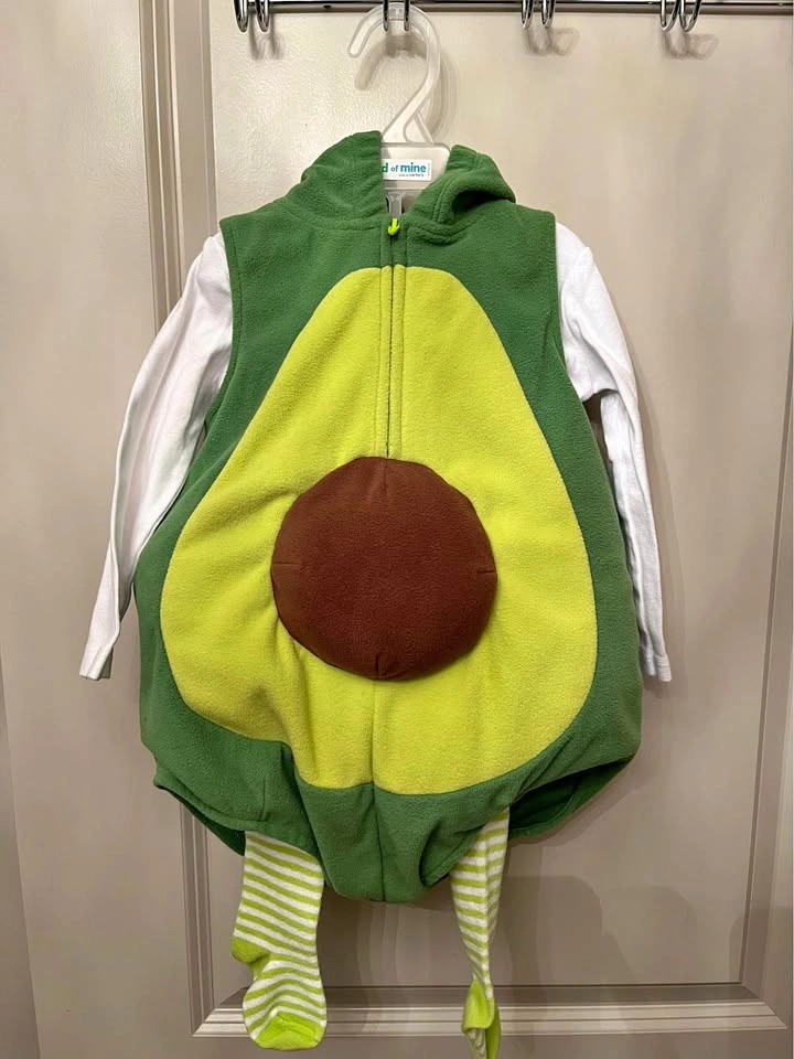 3-piece Avocado Halloween Costume - size 24 months