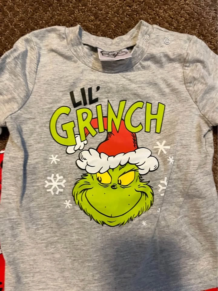 Grinch outfit - pants and shirt - size 24 months - photo 2