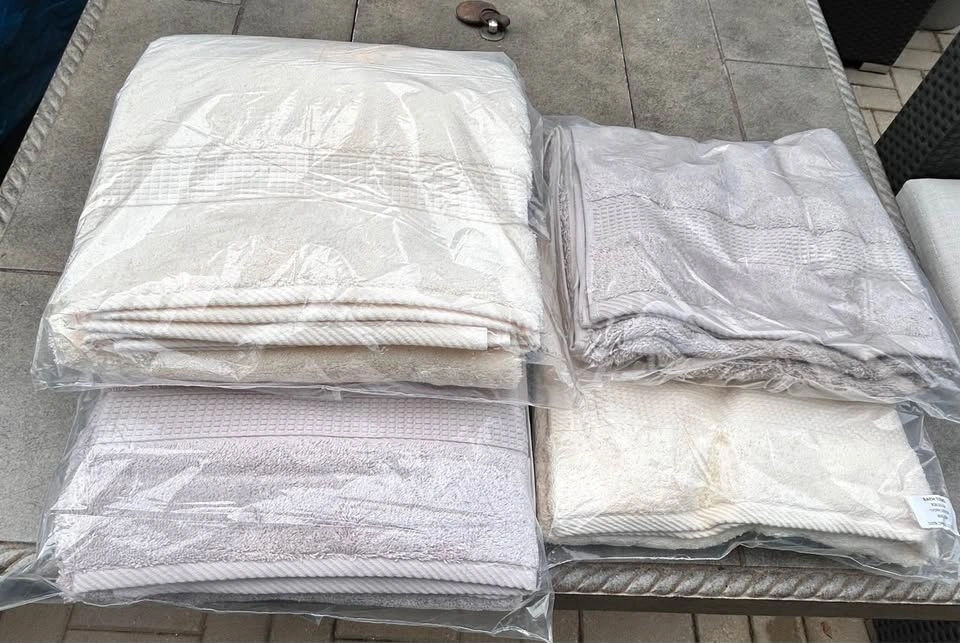 100% Organic Cotton Bath Towels 600 GSM