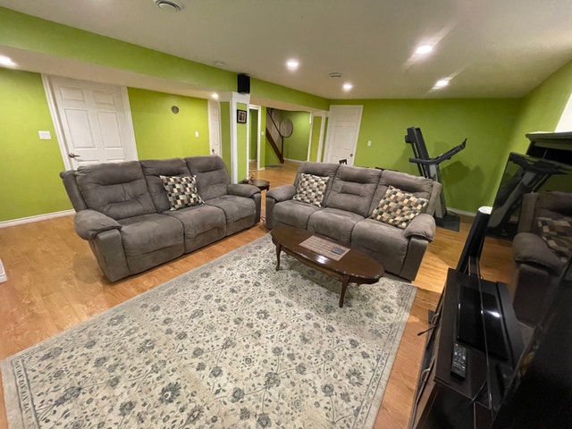 Dufresne Furniture Two 3-Seater Power Recliners - photo 2