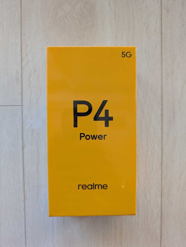 New Realme P4 Power 5G 256GB Silver BNIB Sealed