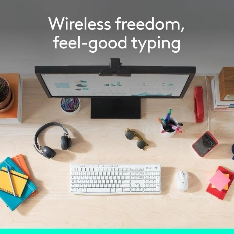 LOGITECH MK270 WIRELESS KEYBOARD + MOUSE - photo 2