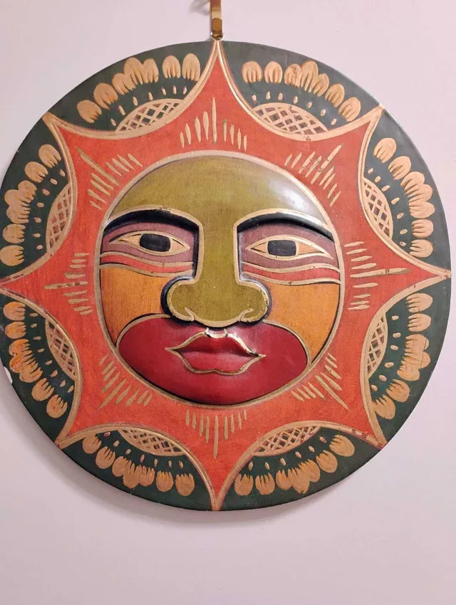Sun Face Wall Hanging thumbnail