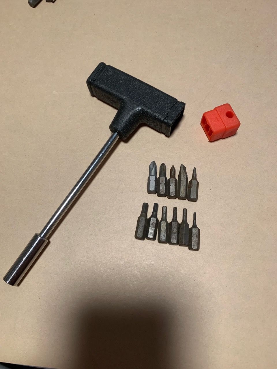 T-Handle Screwdriver with Bit Set