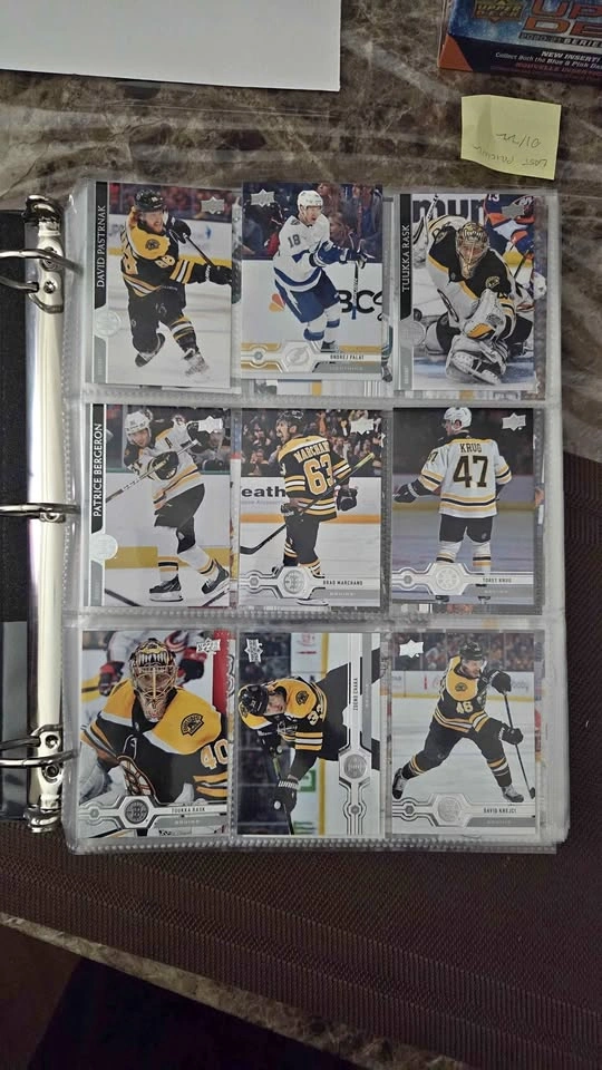 387 NHL Trading Cards Upper Deck 2019-20, 2020-21 Series 1