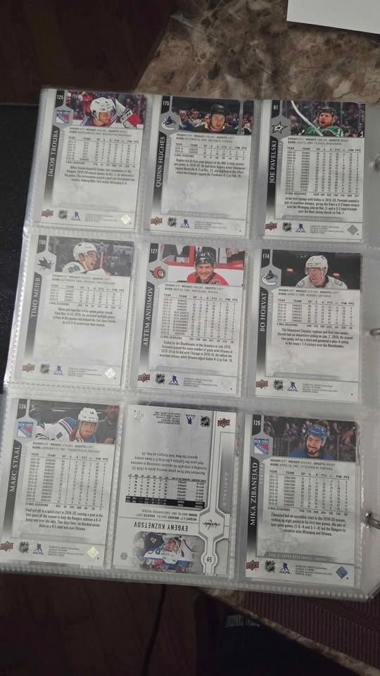 387 NHL Trading Cards Upper Deck 2019-20, 2020-21 Series 1 - photo 4