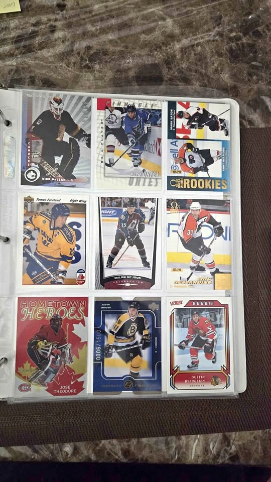 160-180 Rookie/Rare/ Hockey Cards Inserts Assorted