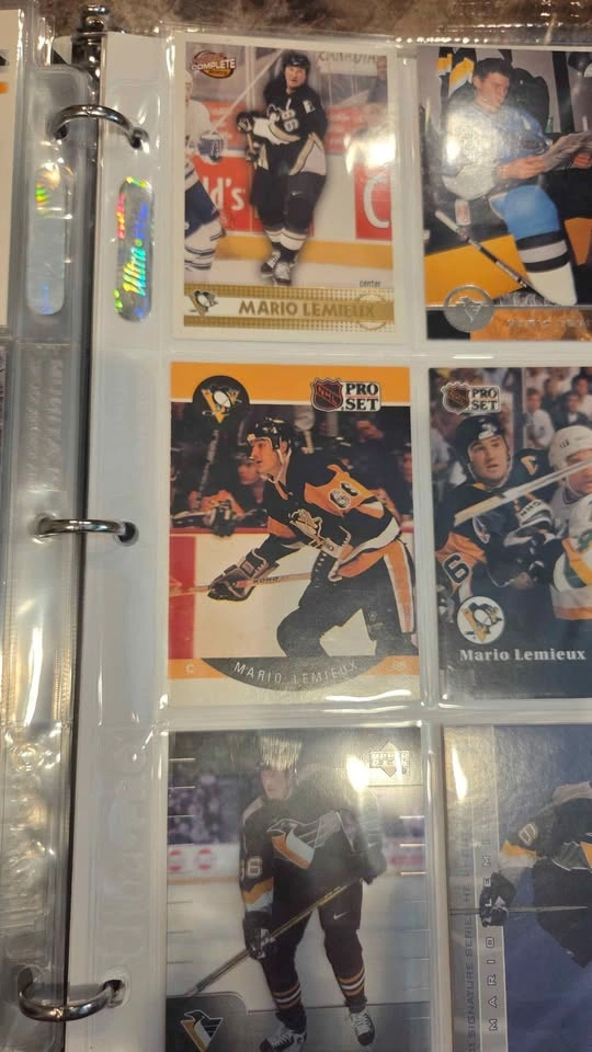 118 Mario Lemieux Hockey Trading Cards, near mint - photo 4