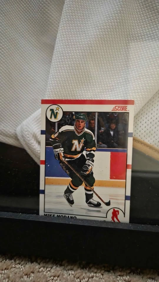 Signed Mike Modano Dallas Stars CCM Jersey w/ COA & 2 Cards - photo 5