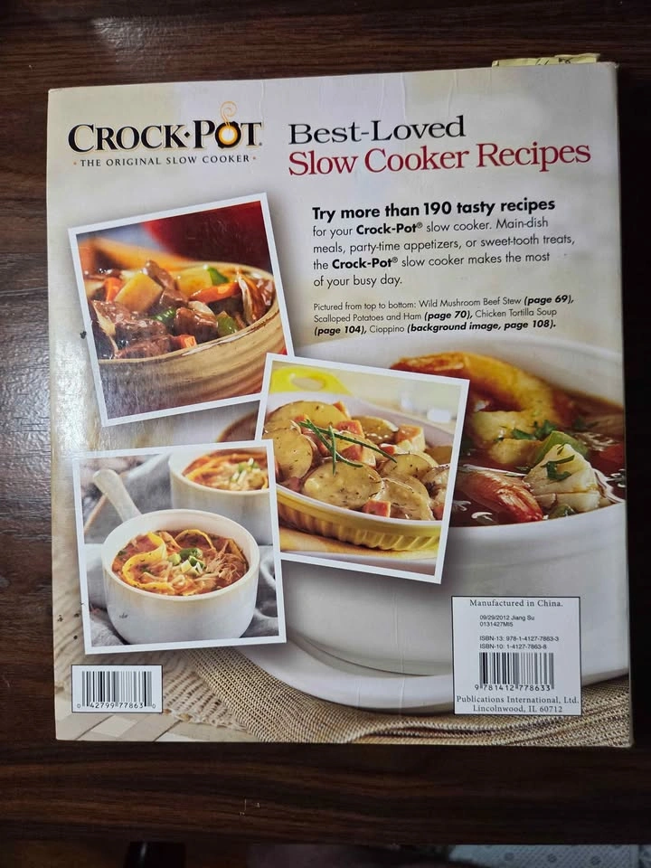 Crock-Pot Best-Loved Slow Cooker Recipes Cookbook - photo 2