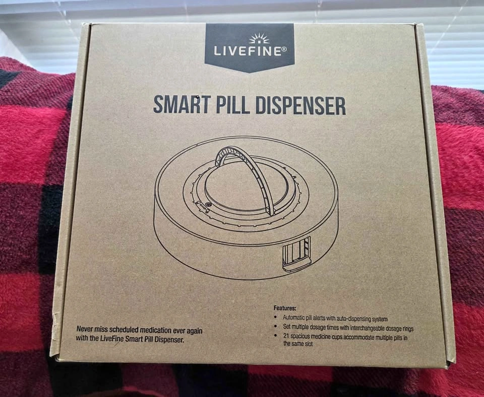 LiveFine Smart Pill Dispenser – Brand New $17 OBO