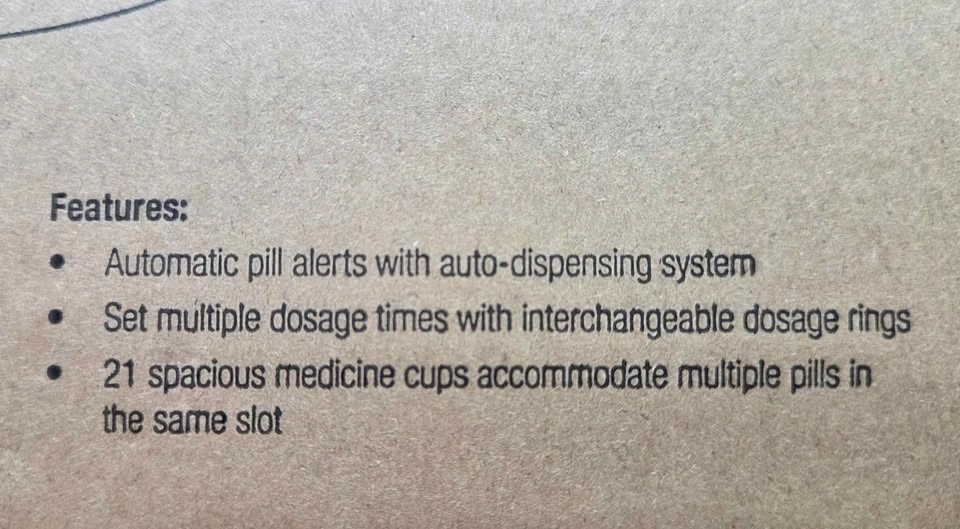 LiveFine Smart Pill Dispenser – Brand New $17 OBO - photo 3