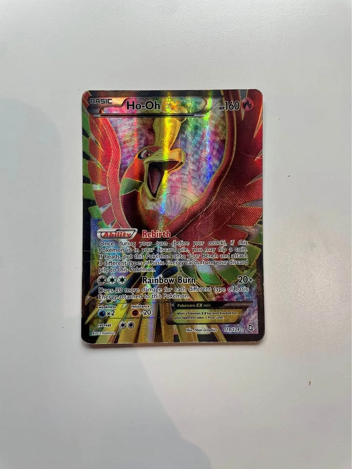 Ho-Oh EX 119/124 Full Art