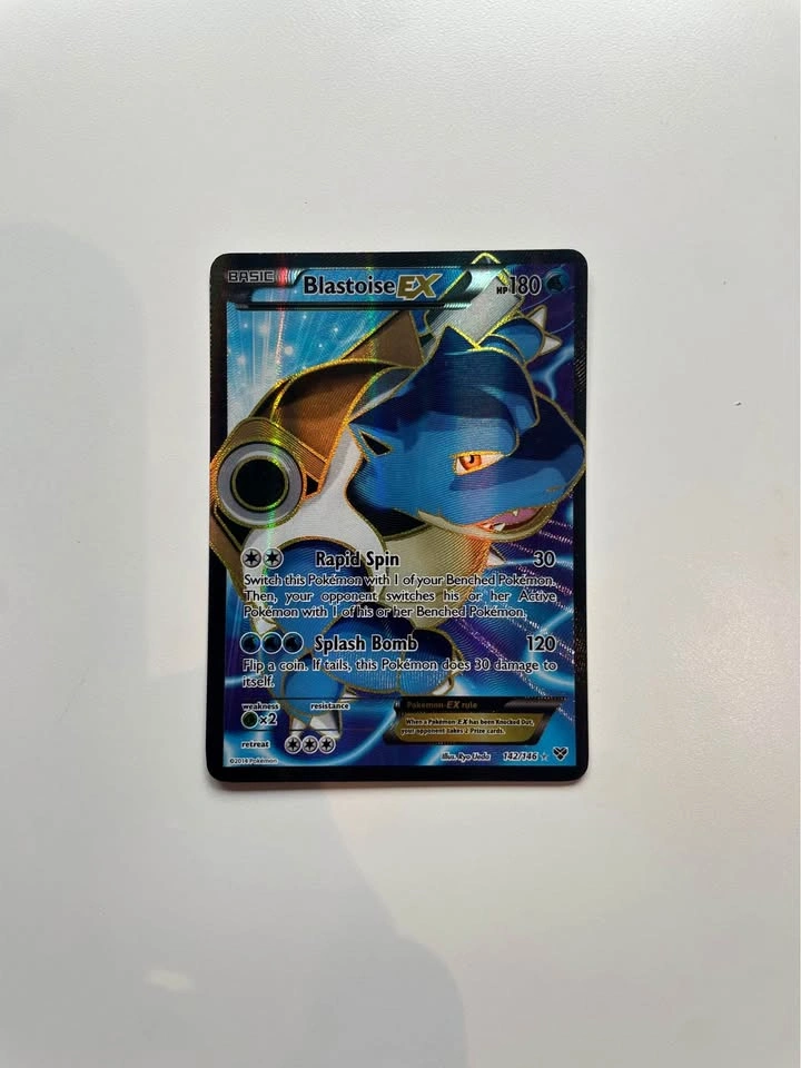 Blastoise Ex 142/146 full Art