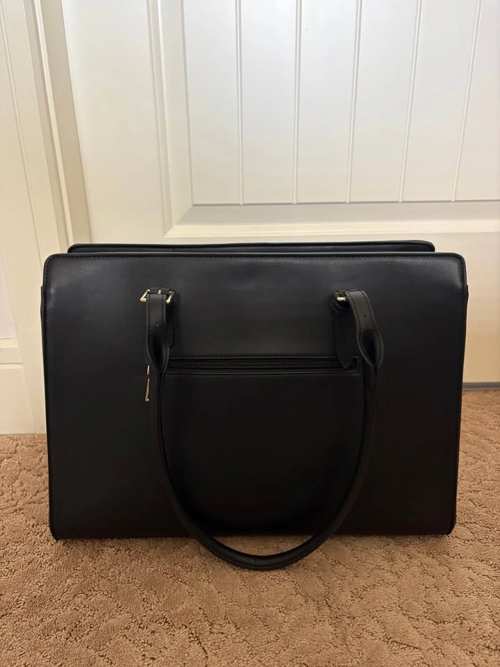 Black Leather Tote Bag/Purse - photo 2