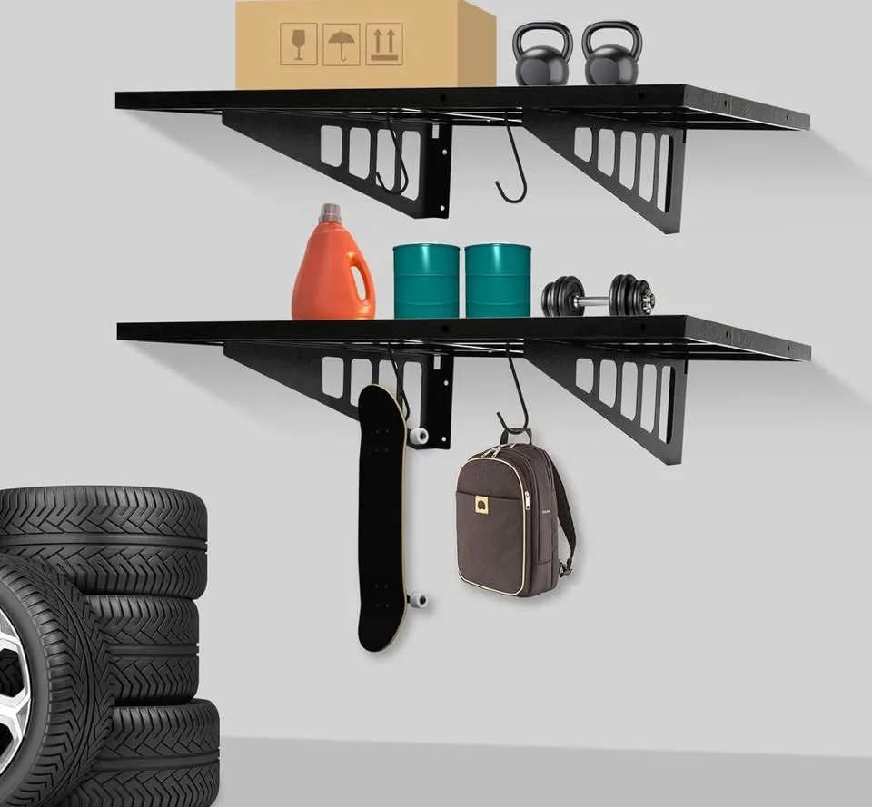Garage Wall Storage Shelf 2 Pack image indicator(2)