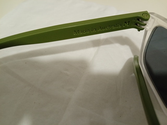 Dresden Sunglasses - Clear Frost, Made in Australia - photo 2