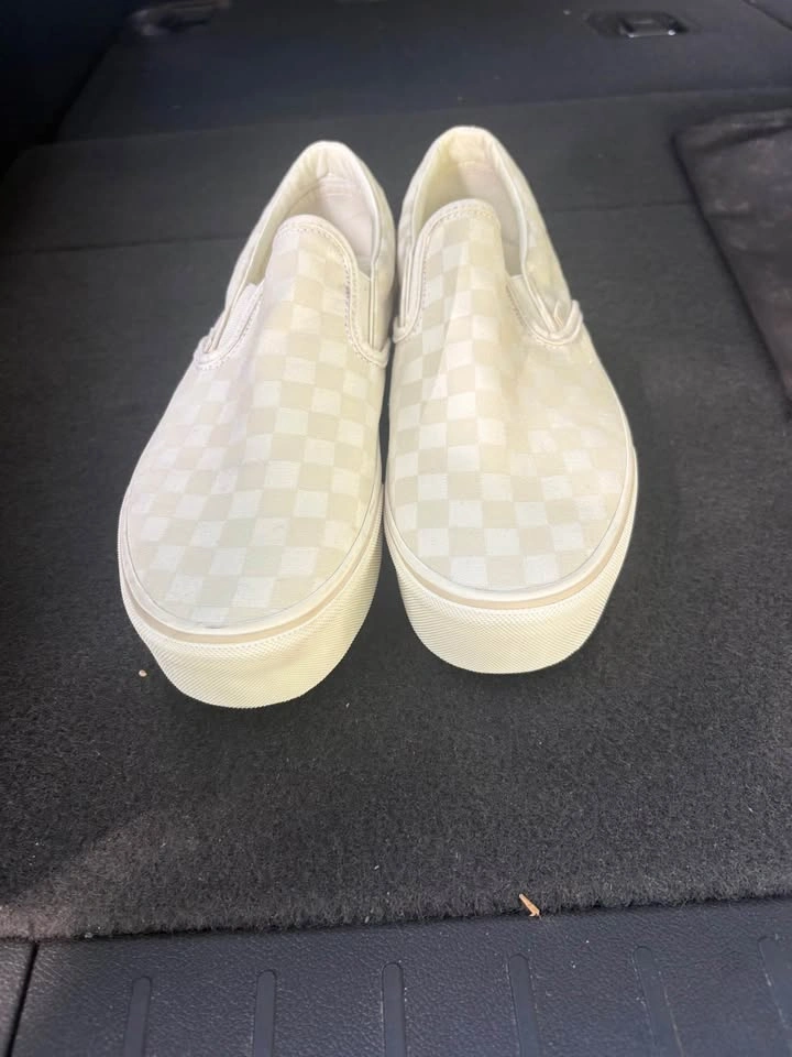 Vans Classic Slip-On Stackform Platform Checkerboard – Men’s Siz - photo 3