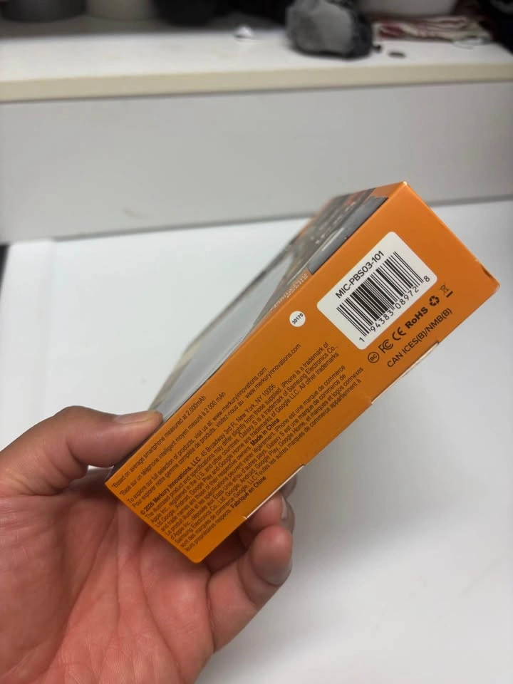 BNIB Merkury 10,000mAh Solar Power Bank – Unopened Unused - photo 4