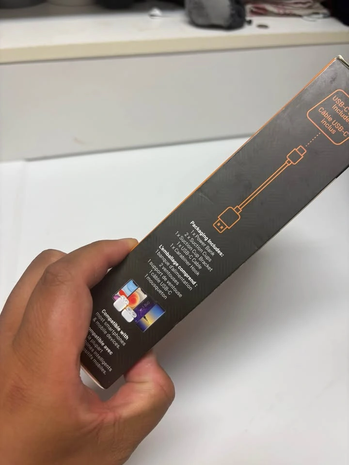 BNIB Merkury 10,000mAh Solar Power Bank – Unopened Unused - photo 5