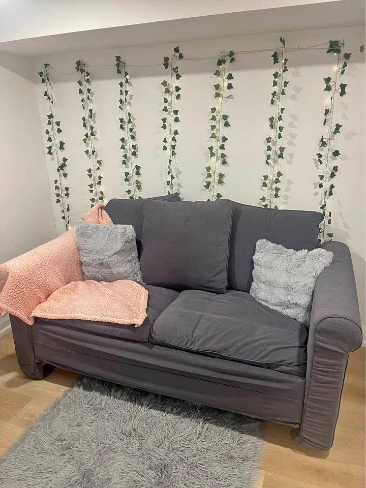 IKEA EKTORP Loveseat in Dark Gray