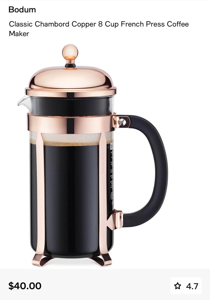French press - photo 3
