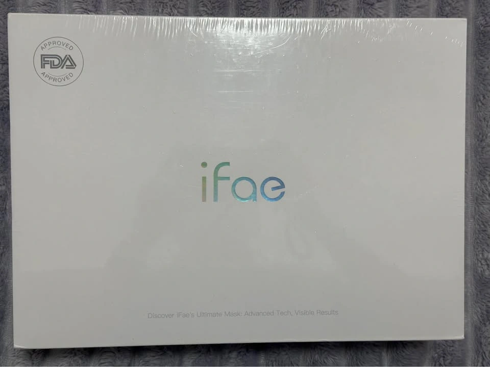 ifae Red Light Face & Neck Mask Set — 7-in-1 — Factory Sealed - photo 3