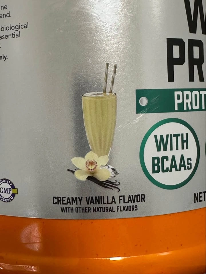 NOW Sports Whey Protein Powder — Creamy Vanilla — 6 lb — Sealed - photo 2
