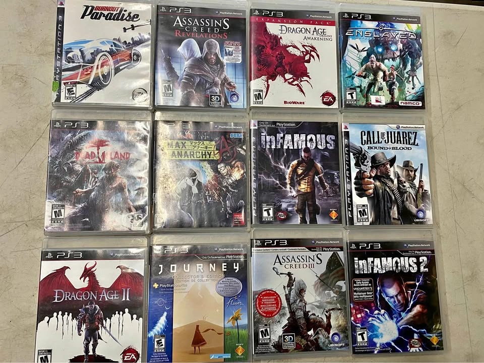 PS3 lot 19 games