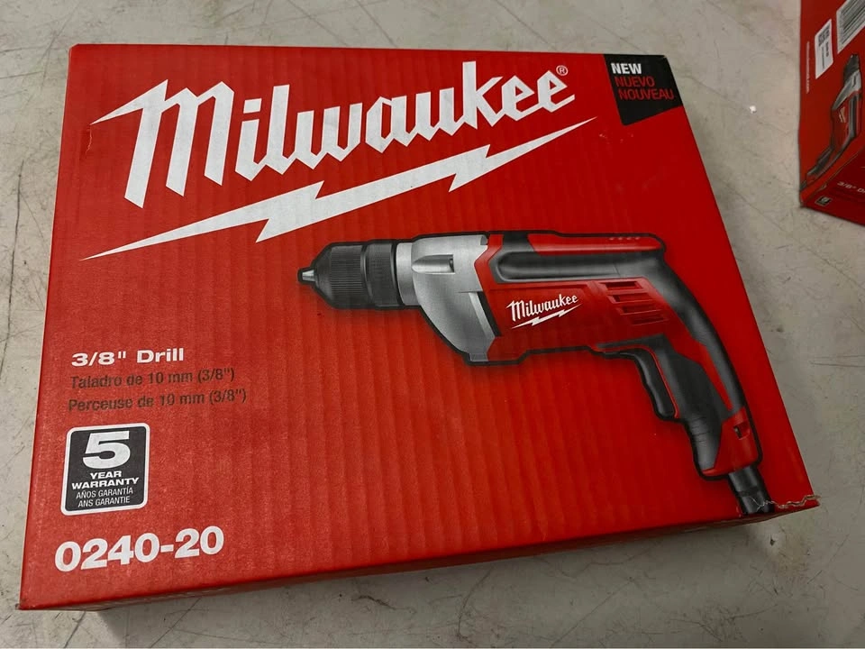 Milwaukee 0240-20 3/8” corded drill