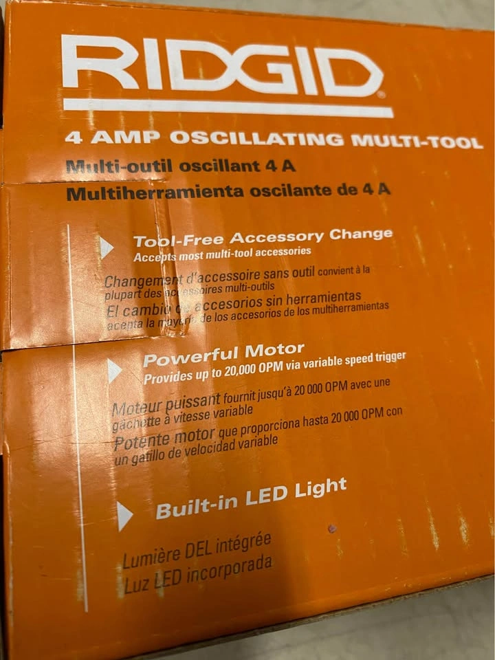 Ridgid multi tool Brand New - photo 3