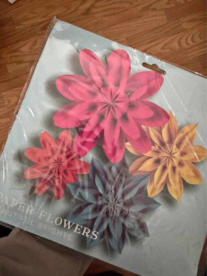 Paper flowers