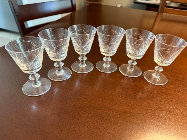 Laurentian Crystal Sherry Glasses - photo 2