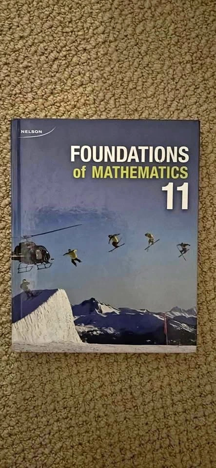 Nelson Foundations of Mathematics 11 Textbook