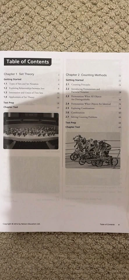 Nelson Principles of Math 12 Workbook - photo 2