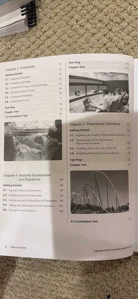 Nelson Principles of Math 12 Workbook - photo 3