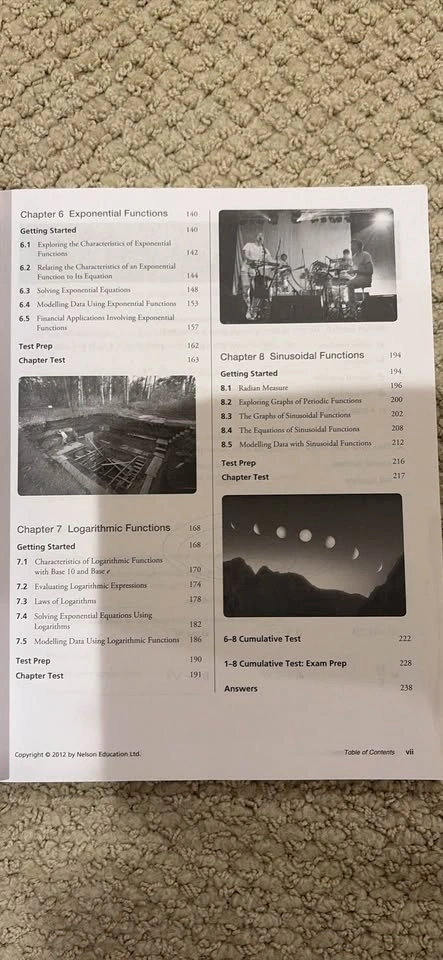 Nelson Principles of Math 12 Workbook - photo 4