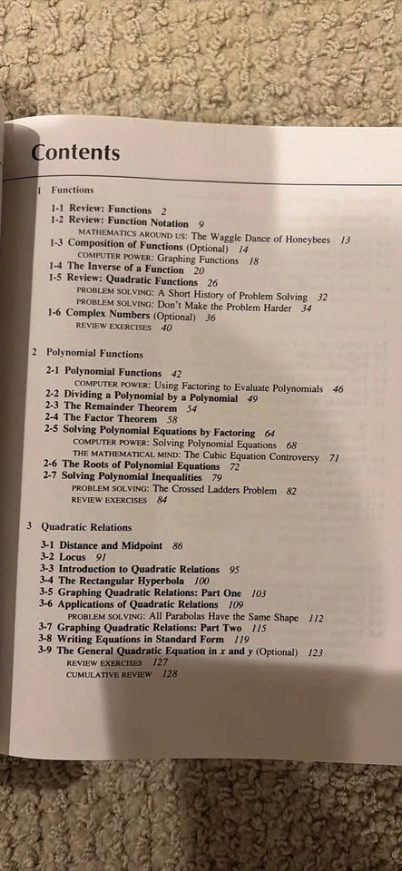 Addison-Wesley Mathematics 12: British Columbia Edition Textbook - photo 2