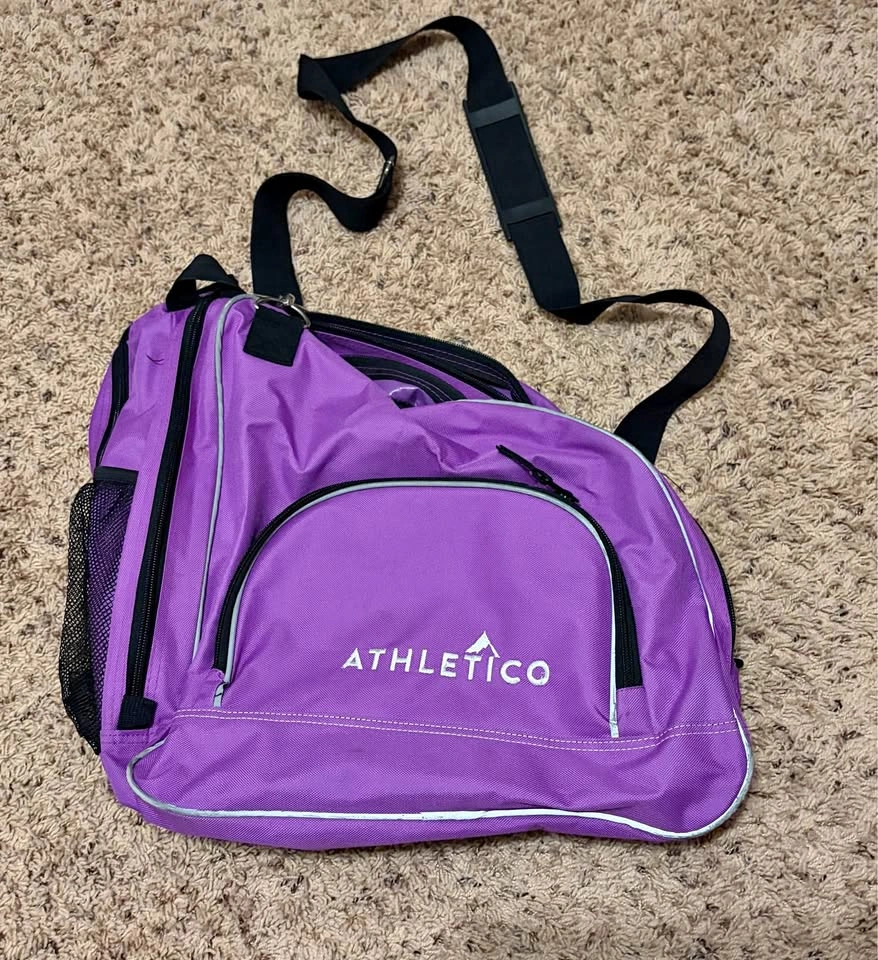 Athletico Ice & Inline Skate Bag Purple