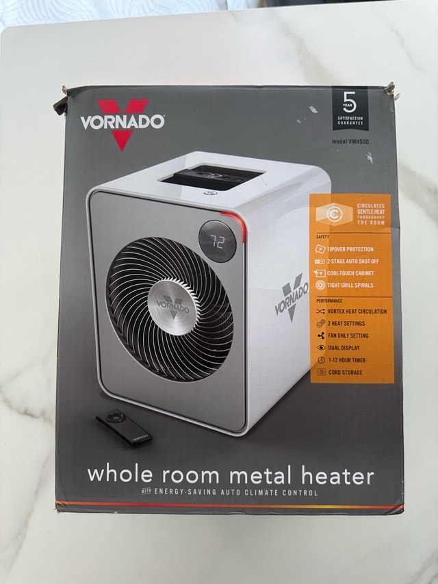 Vornado VMH500 Whole Room Metal Heater